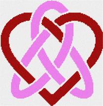 Pepita Needlepoint Canvas: Celtic Heart, 11&quot; x 11&quot; - £62.88 GBP+