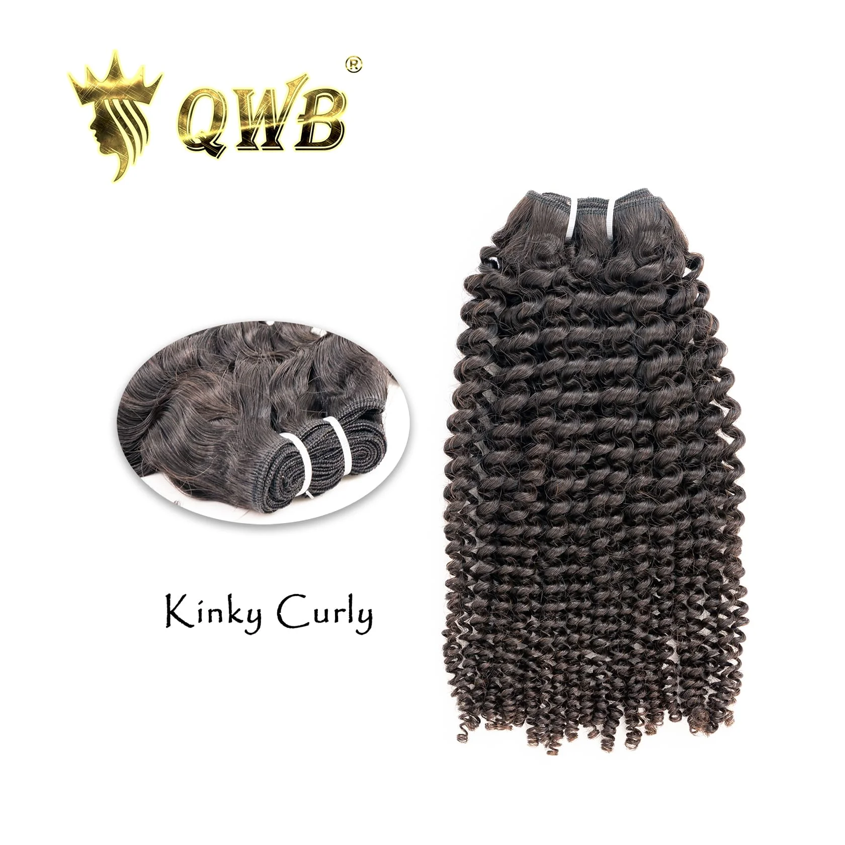 Afro Kinky Curly 1 Bundle Deal Brazilian 100% Virgin Hair Extension 3C 4A 12-24&quot; - £98.31 GBP+