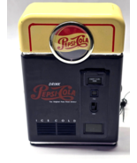 PEPSI COLA Mini Vending Machine AM/FM Transistor Radio WORKS - READ DESC... - $14.84 CAD