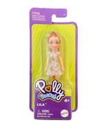 Mattel 2021 Polly Pocket Doll - FWy19 - Lila in Pink/Green dress - $147.83 MXN