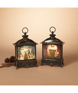 Santa with rotating Christmas tree snow globe - $205.08 CAD