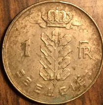 1958 Belgium 1 Franc Coin - £1.40 GBP