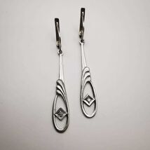 Vintage Women's Earrings, 925 Sterling Silver "Green Grapes" Jewelry, Ch... - $80.00