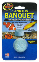 Slow-Release Plankton Banquet Feeding Block for Fresh and Saltwater Aquarium Fis - £2.28 GBP+