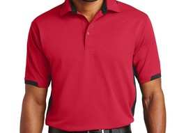 Mens Port Authority Dry Zone Colorblock Ottoman Sport Polo Shirts XS-6XL New - £16.12 GBP+