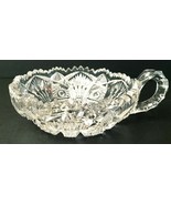Regency Pressed Glass Pillar Candle Finger Ring Holder Saw Tooth Rim Vtg... - $315.36 MXN