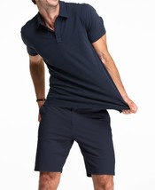 SWEAT TAILOR Everyday Chino Shorts Mens,Navy,40 - $89.00