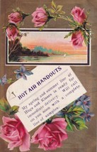 Hot Air Handouts My Spring and Summer Line Of Hugs and Kisses Postcard D23 - £2.35 GBP
