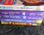 Silhouette Judith Duncan lot of 5  Romance Paperbacks - £4.78 GBP