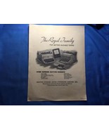 Vintage Royal Typewriter - “ For Better Business Typing” Dealer Product ... - $27.00 CAD