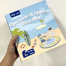 New Glymnis Splash Pad Whale Sprinkler &amp; Splash Play Mat Children Kids SPM-001 - £15.76 GBP