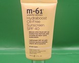 M-61 Hydraboost Oil-Free Sunscreen SPF 40, 50ml , Exp: 9/1/24 - $34.99