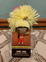 Nip - 2011 Yoodara Protection Tribe &quot;Jivin&#39; Jane&quot; 3&quot; Voo Doo Doll Charm - £7.04 GBP