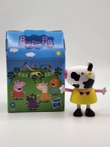 Peppa Pig Carol Cow Figure Yellow Dress Pink Sunglasses Peppa&#39;s Friends Surprise - £9.56 GBP