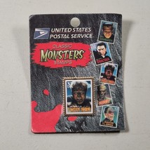 Universal Monsters 1997 Classic Pins Lon Chaney Jr Wolf Man New Sealed - £7.14 GBP