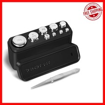 9 PCS Calibration Weight Set - Stainless Steel Weights with Portable Sto... - $484.01 MXN