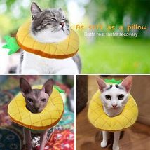 Hylyun Cat Recovery Collar – Cute Sun Flower Neck Cat Cones After Surgery, Adjus - £15.98 GBP