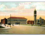 Copley Square Street View Boston Massachusetts MA Unused UNP DB Postcard... - $3.91