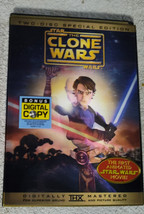 Star Wars: The Clone Wars Two-Disc Special Edition DVD Lenticular Collectors Ed. - £11.45 GBP