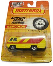 Matchbox Motorcity Airport Foam Tender NIB - £15.61 GBP