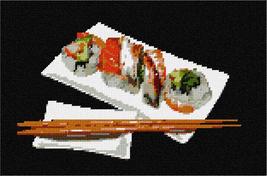 Pepita Needlepoint Canvas: Sushi, 10&quot; x 7&quot; - $50.00+