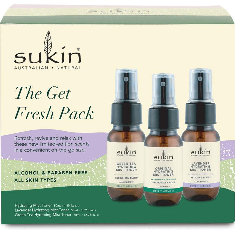 Sukin Get Fresh Mist Toner Pack - £63.94 GBP