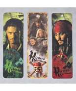 Pirates of the Caribbean Bookmarks Lot Vintage Johnny Depp Disney 3 Page... - $86.06 CAD