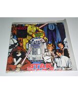 Star Wars Gift Wrap Paper Vintage 1977 Drawing Board Sealed Unopened - $917.02 MXN