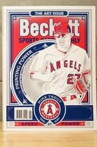 2013 Beckett Sports Card Monthly #339 Art Isse Mike Trout Angels Baseball Cover - £15.81 GBP