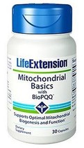 3 BOTTLES SALE Life Extension Mitochondrial Basics with PQQ  30 caps - £59.94 GBP