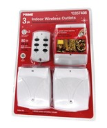 Prime Indoor Wireless Outlets w/ Remote Control 3 Pack #0357408 HLRC23PK... - £31.13 GBP