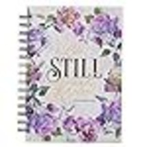Christian Art Gifts Large Hardcover Notebook/Journal |Be Still and Know ? Psalm  - £8.63 GBP