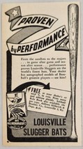 1954 Print Ad Louisville Slugger Baseball Bats Hillerich Bradsby Louisville,KY - £7.18 GBP