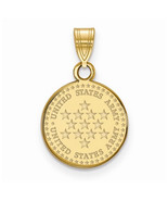 GP Sterling Silver Small United States Army Disc Pendant - £43.55 GBP