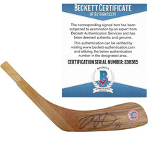 Mike Smith Calgary Flames Auto Hockey Stick Blade Beckett Autograph Proof - £100.94 GBP