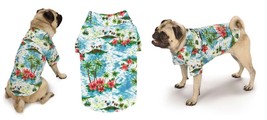 Hawaiian Breeze Shirts for Dogs Aloha Dog Camp Shirt with Paradise Palm Design - £15.48 GBP+