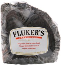 Flukers Corner Bowl Reptile Food or Water Bowl - Medium - £14.86 GBP