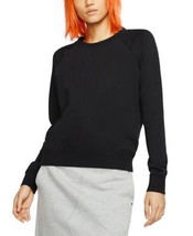 Nike Womens Essential Fleece Sweatshirt Size 3X Color Black/White - £46.78 GBP