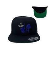 To Live And Die In LA White/Blue Snapback Hat - £19.71 GBP