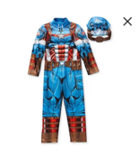 Disney Collection Marvel Captain America Costume Youth Toddler Size 4 Co... - €21,16 EUR
