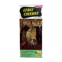 Vintage Luray Caverns Skyline Drive Virginia Tourist Travel Brochure Pamphlet - £7.81 GBP