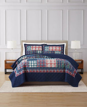 Martha Stewart Highland Holiday Patchwork Quilt Set, King - £287.76 GBP