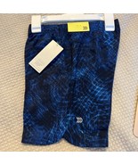 New All In Motion Boy&#39;s Blue Hybrid Shorts Size XS 4/5 with UV Protection - £10.24 GBP