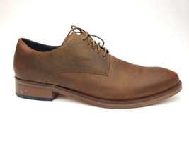 Cole Haan C21117 Men&#39;s Brown Leather Lace Up Dress Shoes Size US 10 M - £46.47 GBP