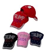 "Trump 2024" Bling Hat Womens Ladies Girls Many Colors New! - $16.95