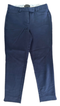 Talbots Women&#39;s Hampshire Ankle Pants Curvy Fit Stretch Size 6 Navy Blue - £19.70 GBP