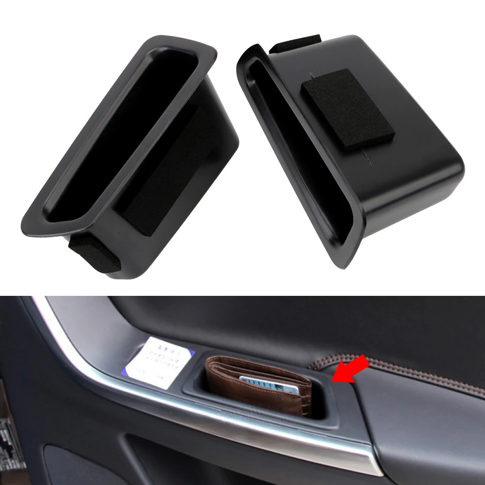 For Volvo XC60 Car Storage Box Door Barrel Organizer Container Stowing T... - $15.43