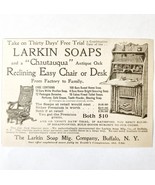 Larkin Soaps Buffalo NY 1897 Advertisement Victorian Chautauqua Oak ADBN... - $19.99