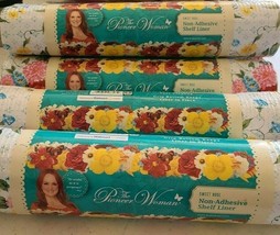 New! Pioneer Woman Shelf Liner Non-Adhesive Sweet Rose 12 in by 10 Feet ... - $24.99