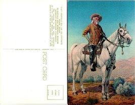 Colorado Lookout Mountain Buffalo Bill Memorial Museum Painting VTG Postcard - £7.36 GBP